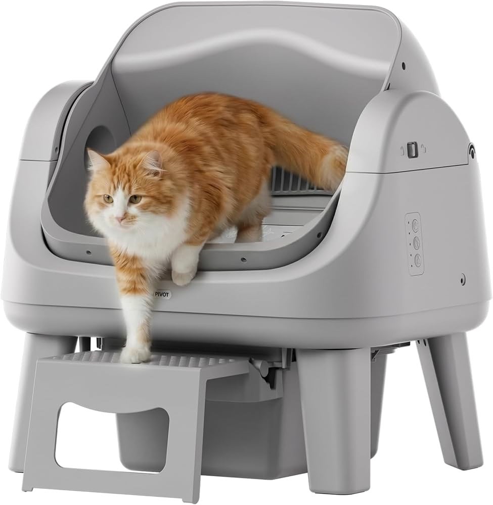 AutoScooper 12 Lite Automatic Cat Litter Box, Grey