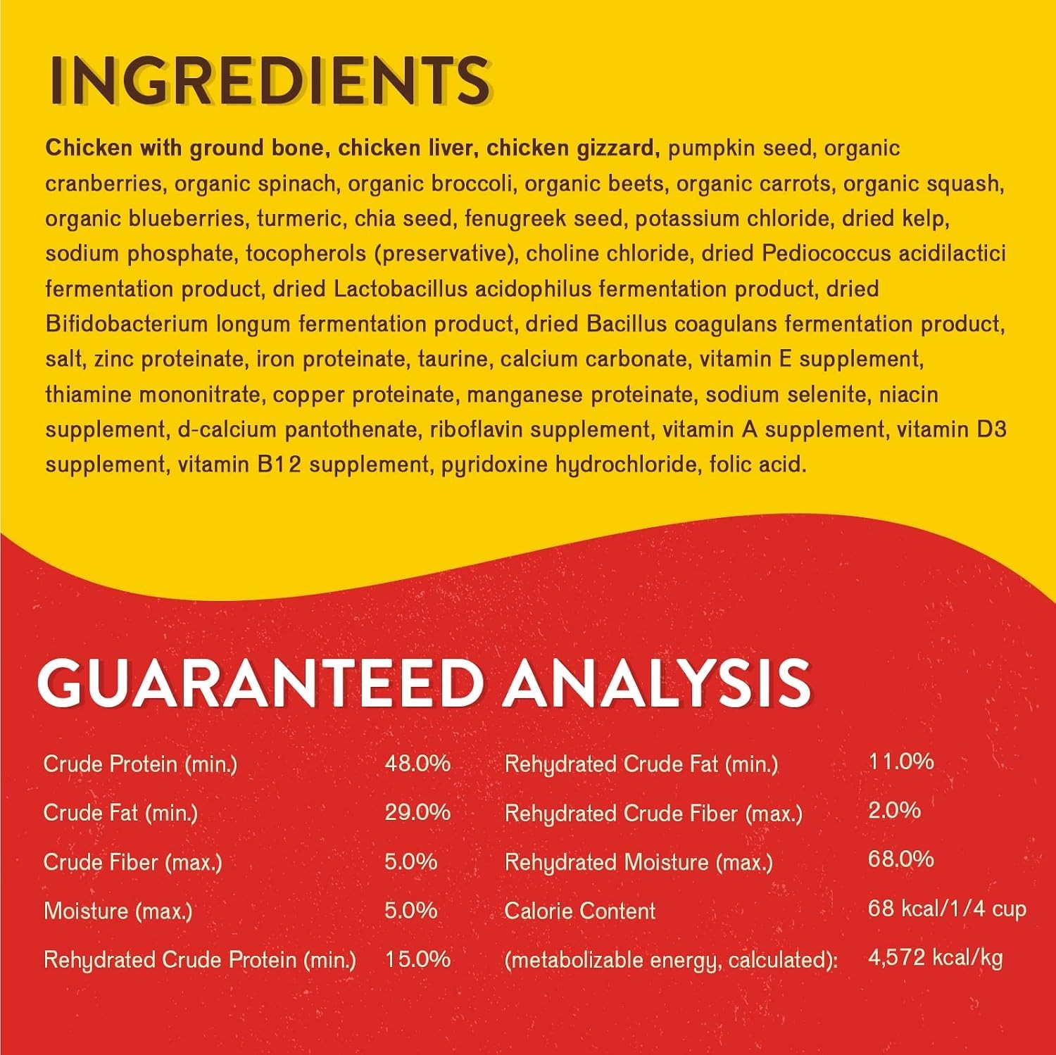 Freeze-Dried Raw Chicken Little Recipe for Small Dogs – 7 oz. Nutrient-Rich Bag
