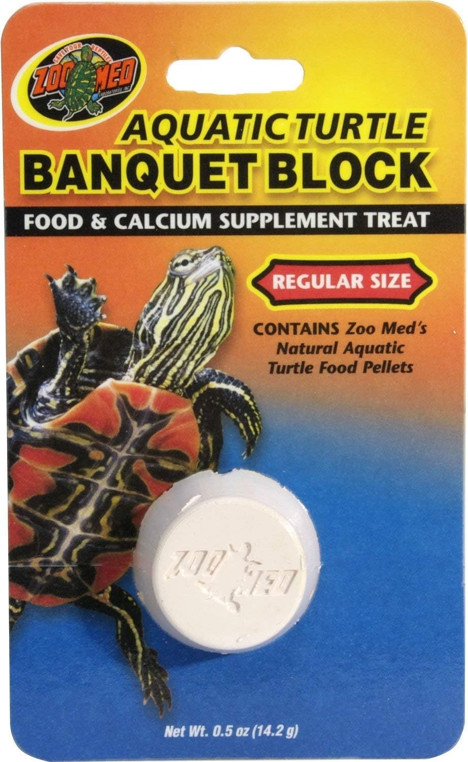Zoo Med Aquatic Turtle Banquet Block , 0.5 Ounce – Pack of 1