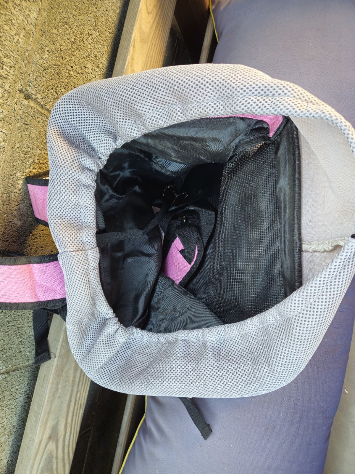 Pet Carrier Bicycle Basket. Pink..Up To 18 Lbs..New Without Tag