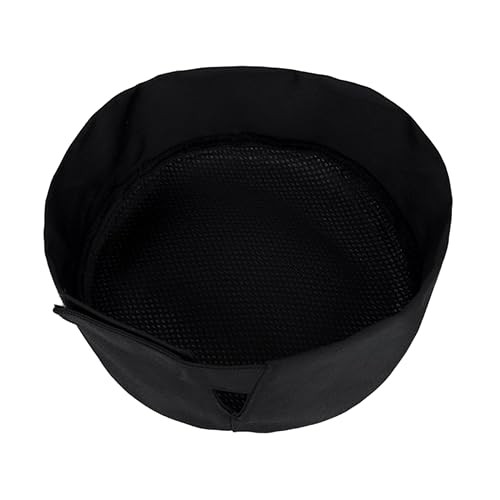 Adjustable Extra Plus Large Unisex Chef Hat Size XL, X-Large-XX-Large Black