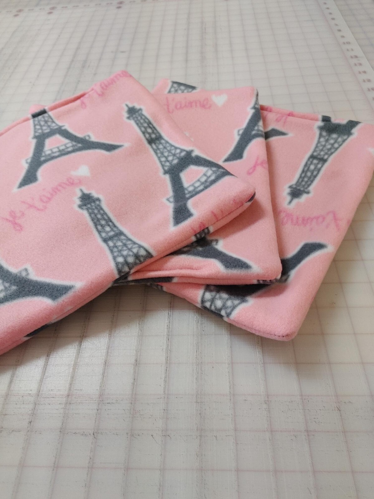 Fleece Cage Liners -Accessories, Beds, Corner Hidey, Tunnels, sacks, Eifel Tower