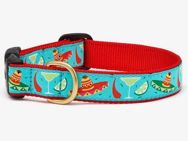 Up Country Dog Collar, Cinco De Mayo, Adjustable, Made In USA, XS S M L XL XXL