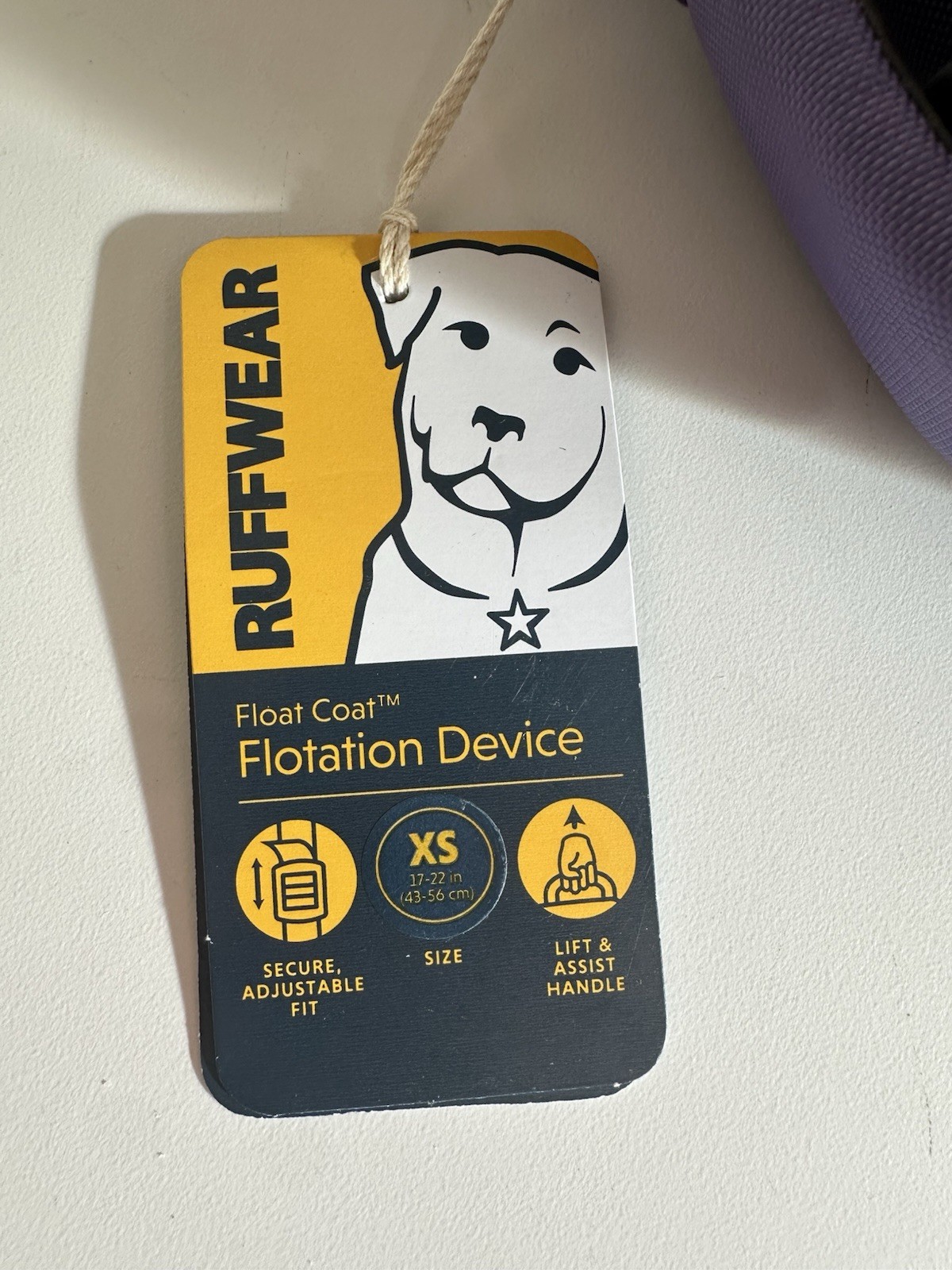 Size XS – Ruffwear Purple Float Coat Dog Life Jacket BRAND NEW WITH TAGS