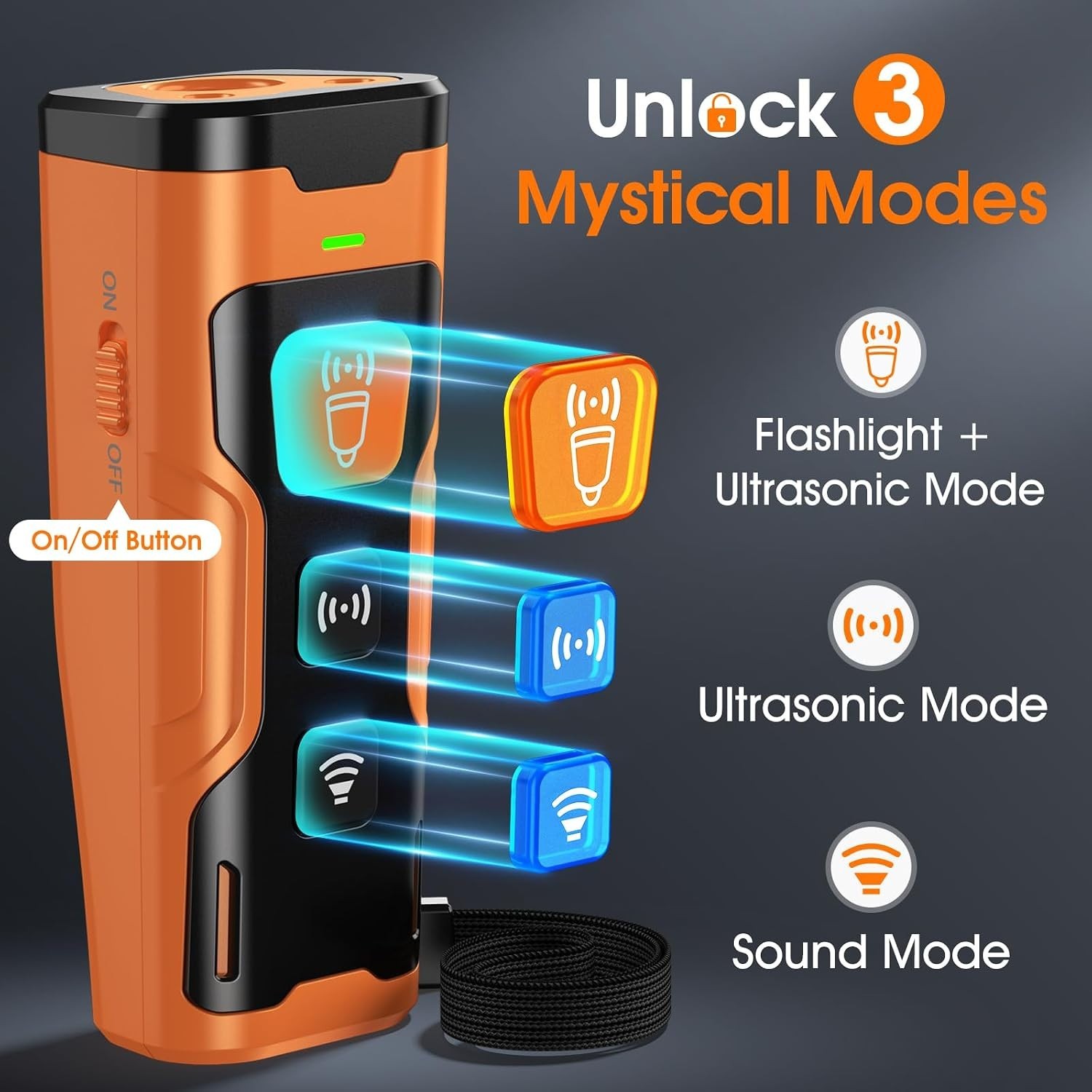 USB-C Rechargeable Dog Bark Control – 60 Days Power