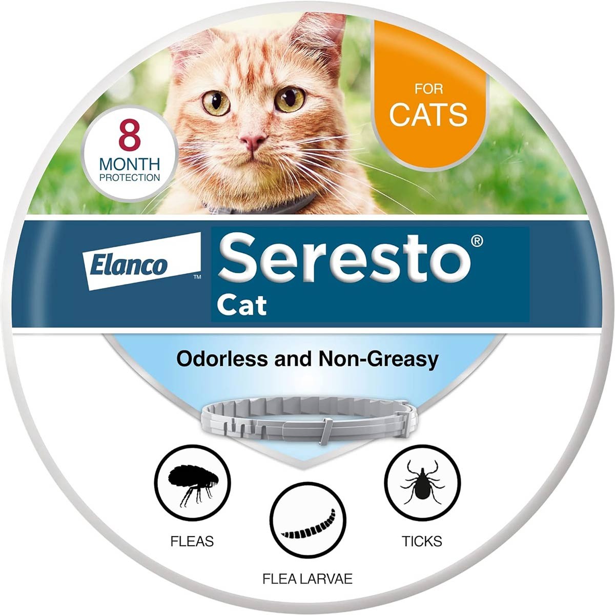 Seresto Cat & Kitten 8 mo Prevention – Flea & Tick Collar