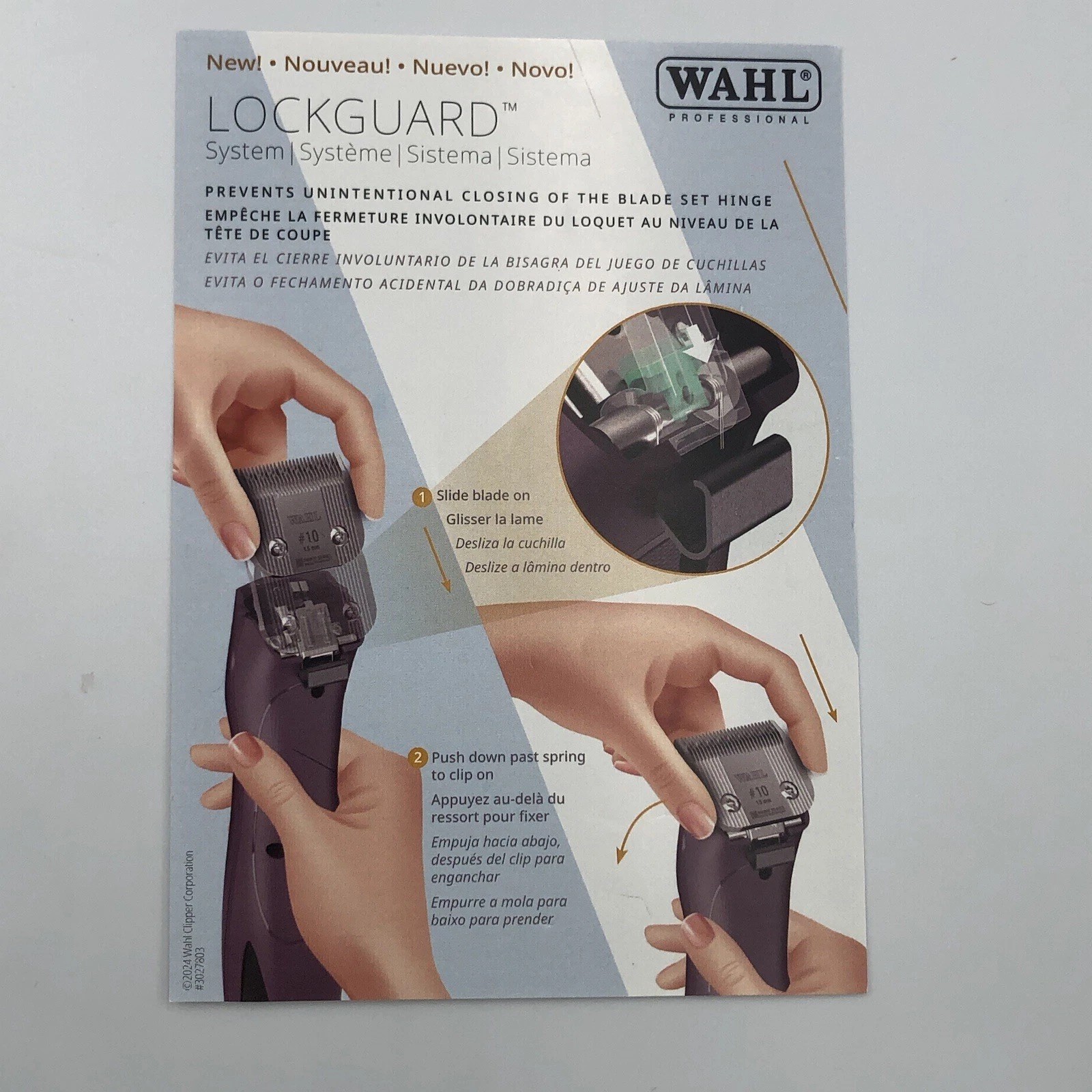 Wahl Pro Animal KM Velocity Corded Clippers w/ New #10 1.5mm Prime Series Blade