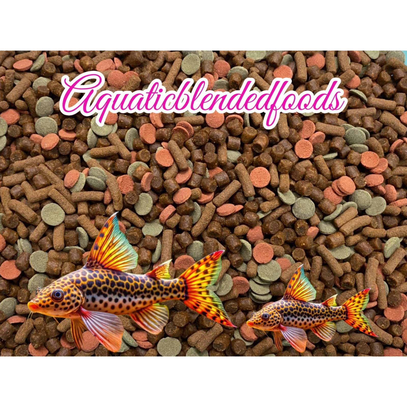 ABF CATFISH FOOD MIX,Bottom Feeders,Pleco,Cory Catfish,Loach,Snails,ABF57WW