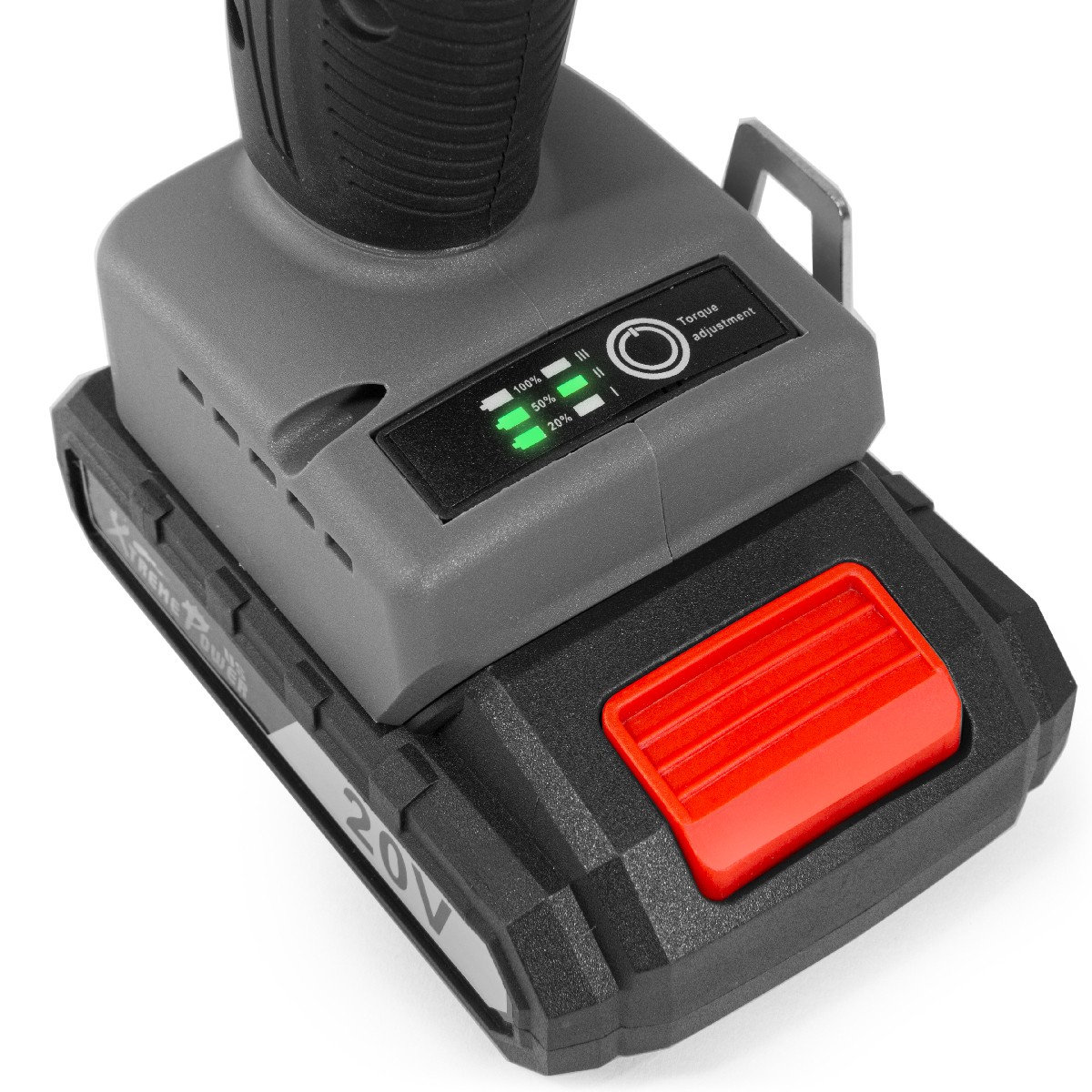 XtremepowerUS 20V MAX Cordless Impact Driver 1/4″ Quick Release Chuck with Bag