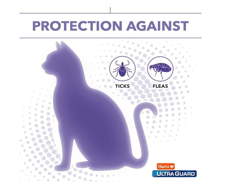 Hartz UltraGuard Flea & Tick Collar for Cats & Kittens 7 Months Protection, 1ct*