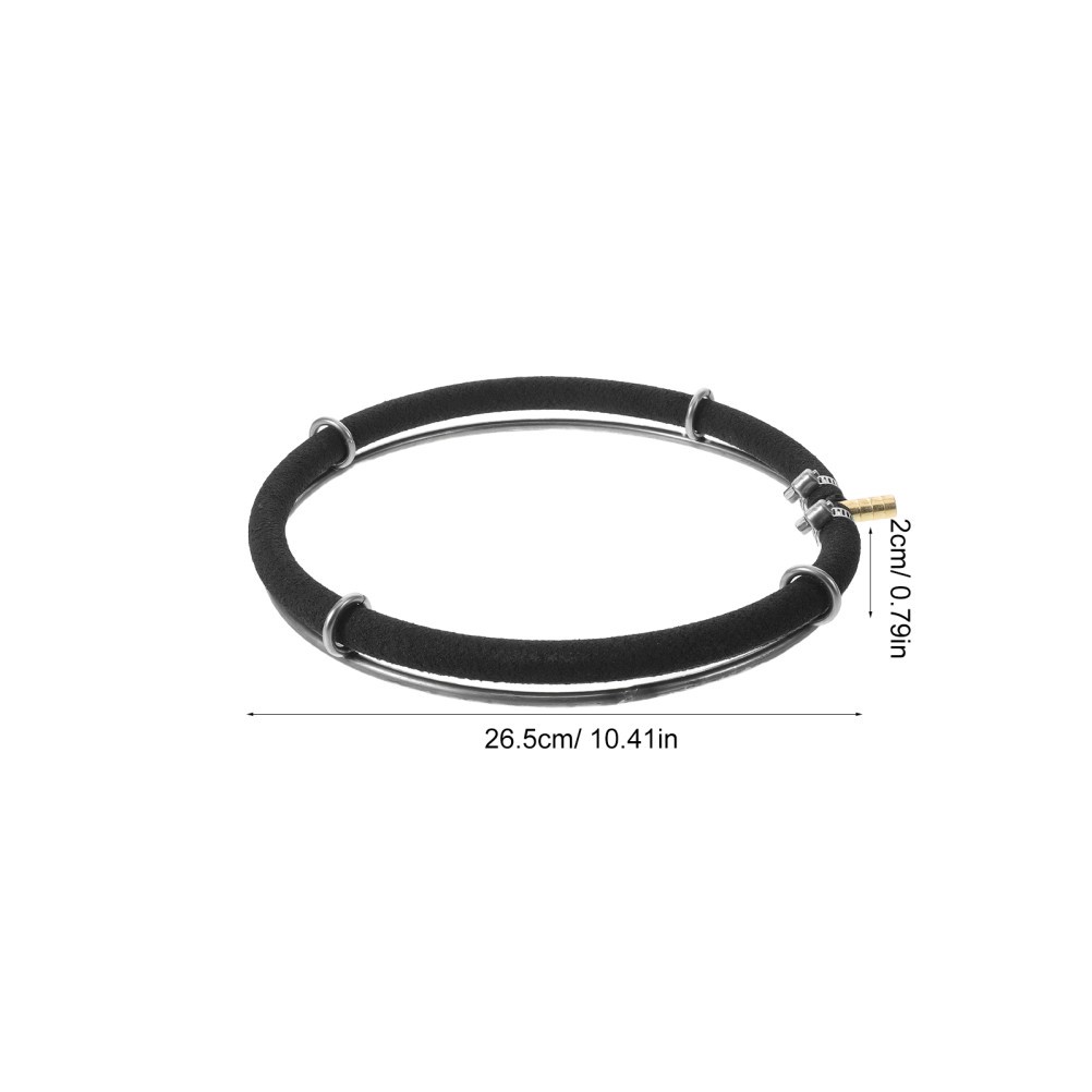 Aquarium Air Stone Bubble Diffuser – 26.5cm/10.4in Round Air Panel for Fish