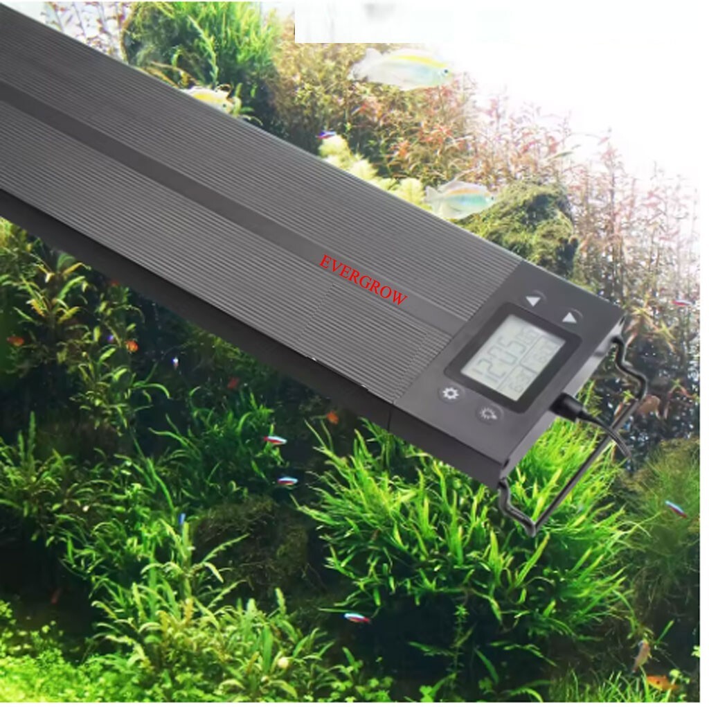 EverGrow LED Multi Color Aquarium Fish Tank Light Bar Extendable 18 24 30 36 48″