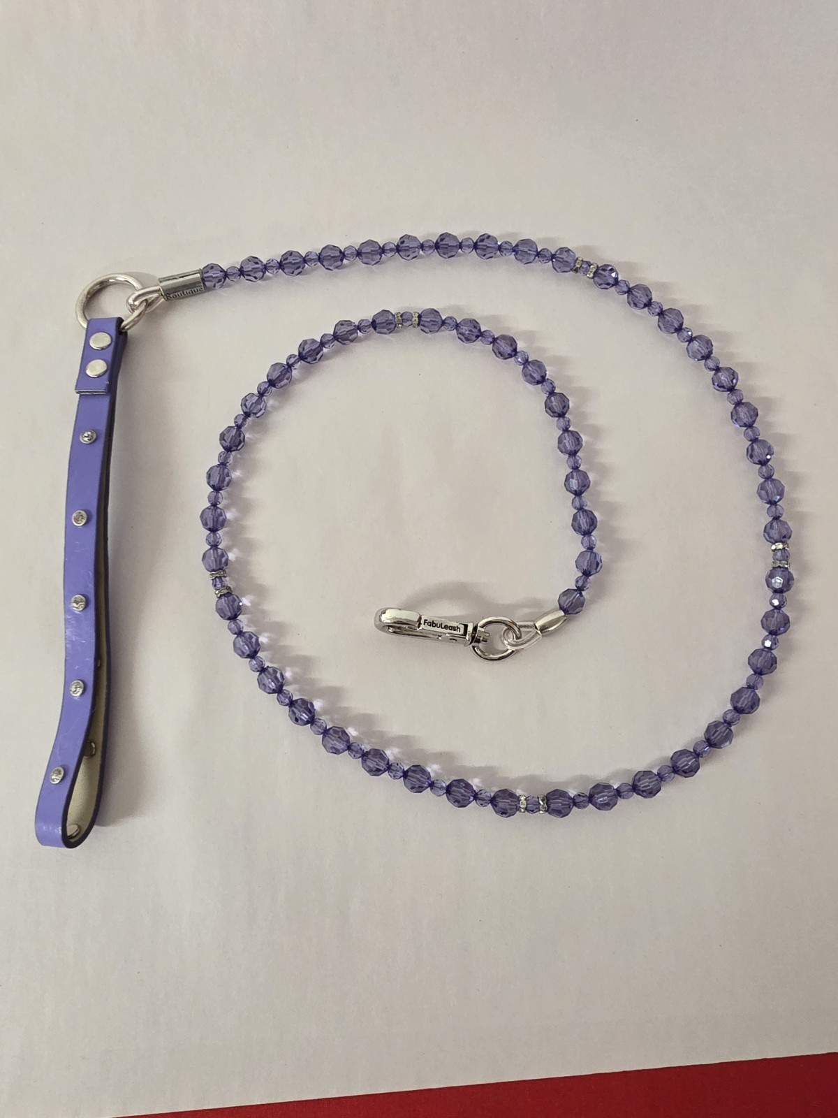 LOT of 7 FABULEASH BOUTIQUE DOG LEASHES, 4 Ft, VARIOUS COLORS, &BEADS