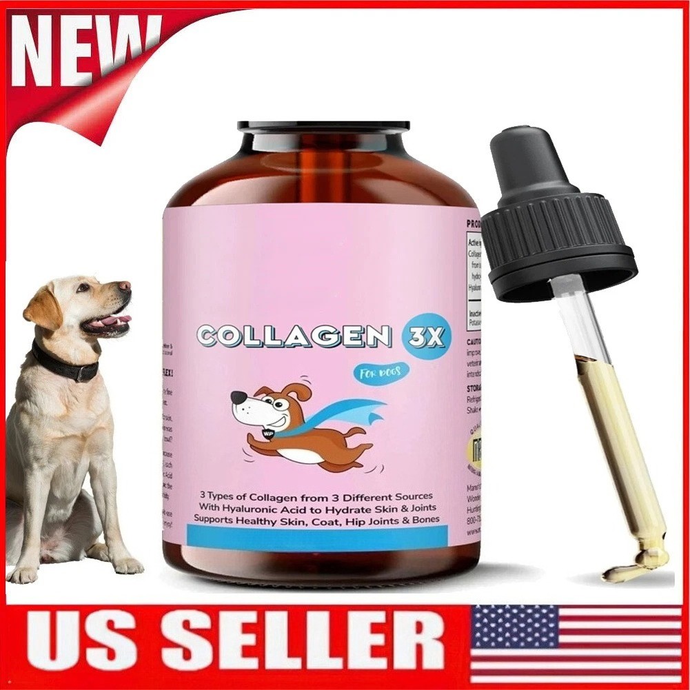 Premium Grass 60ml fed Collagen for Dogs Supplement Cats Collagen