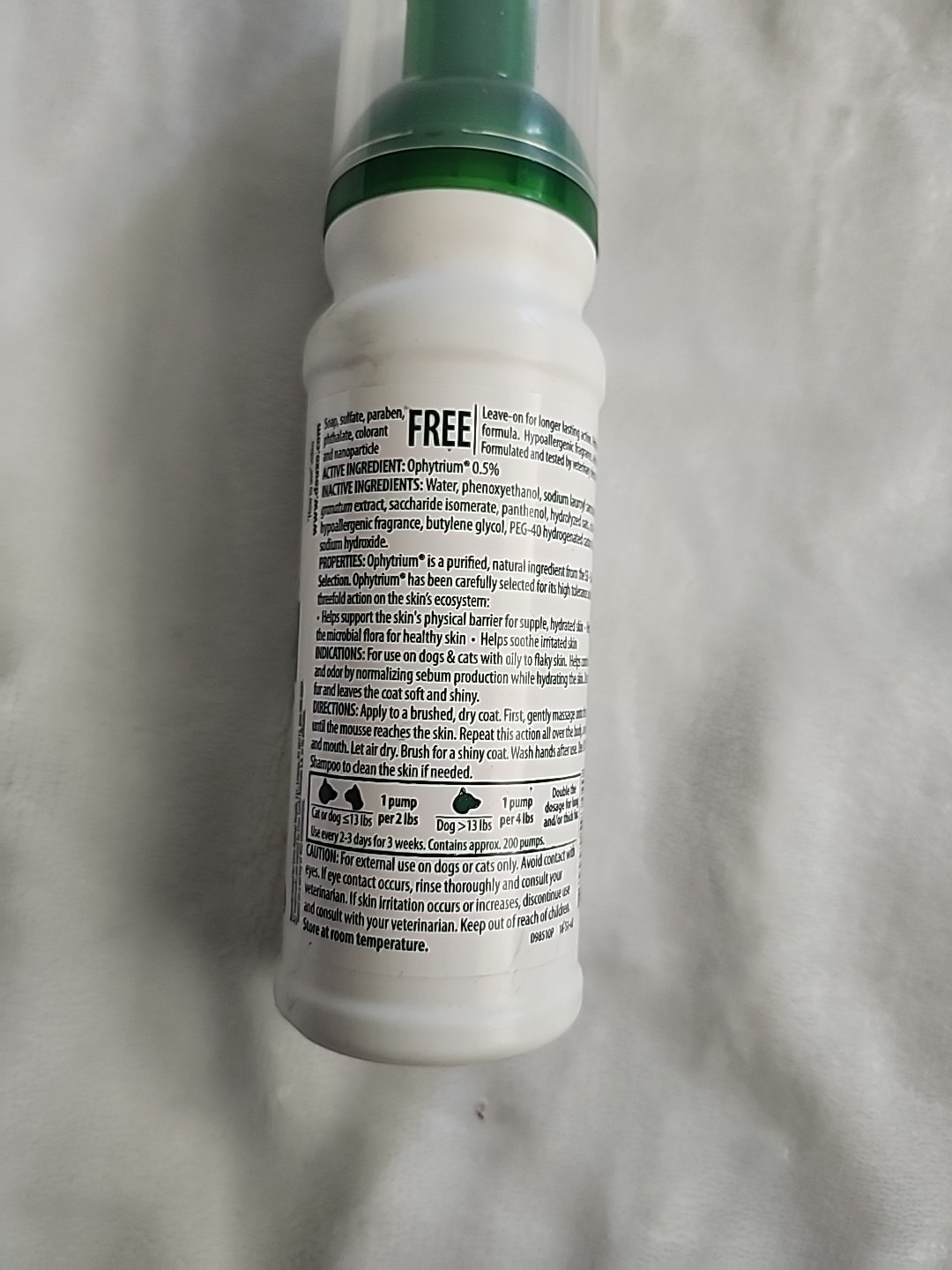 Douxo S3 SEB Seboregulating Mousse 5oz Dog Cat Dandruff Oily Skin EXP: 9/28