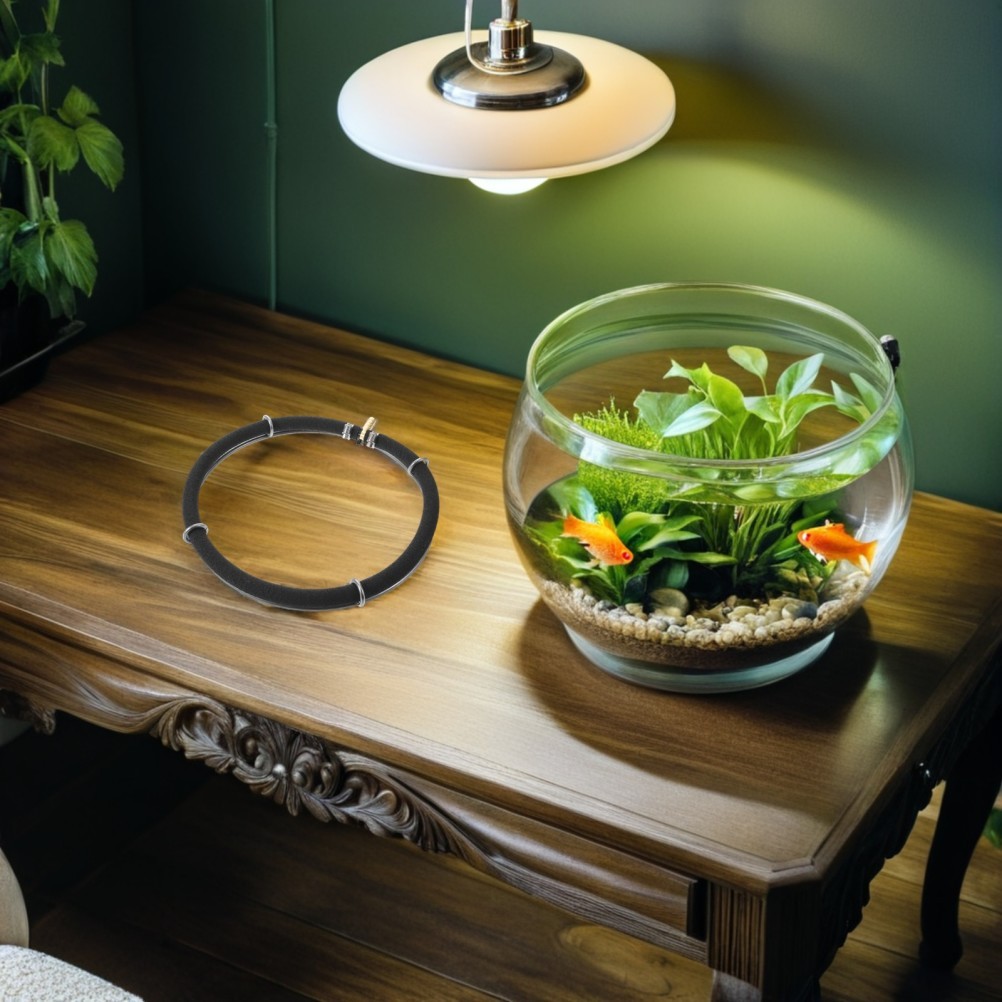 Aquarium Air Stone Bubble Diffuser – 26.5cm/10.4in Round Air Panel for Fish