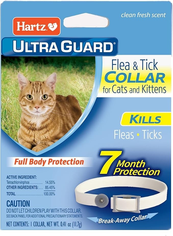 Hartz UltraGuard Flea & Tick Collar for Cats & Kittens