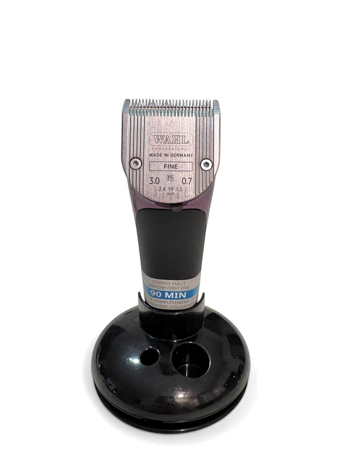 Wahl Bravura Lithium Cordless Pet Clipper Purple New Open Box Complete