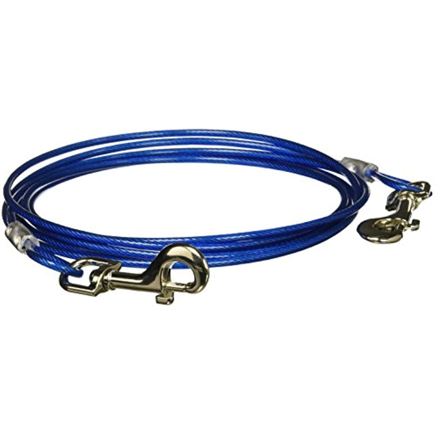 Westminster Pet Products Pet Expert 10′ Tie Out Cable for Dogs, Variable Size