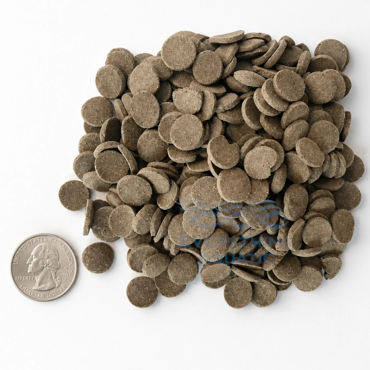 Worm Feast Wafers – Corydoras, Loach, Puffer, Pleco, Pictus Catfish – 12mm