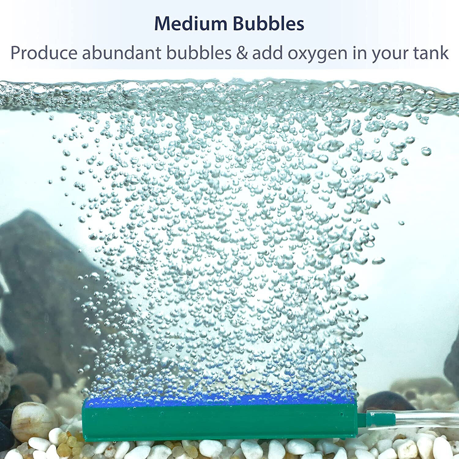 Fish Tank Stone Bars Aquarium ,Air Stone Bar Hydroponics With Connectors 4-16 In