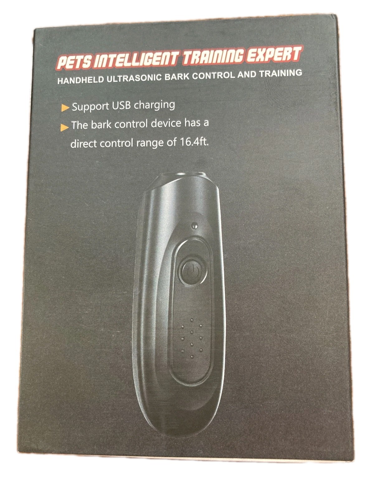 PETS INTELLIGENT TRAINING EXPERT BARK CONTROL TRAINING 16.5’ Jofung Ultrasonic
