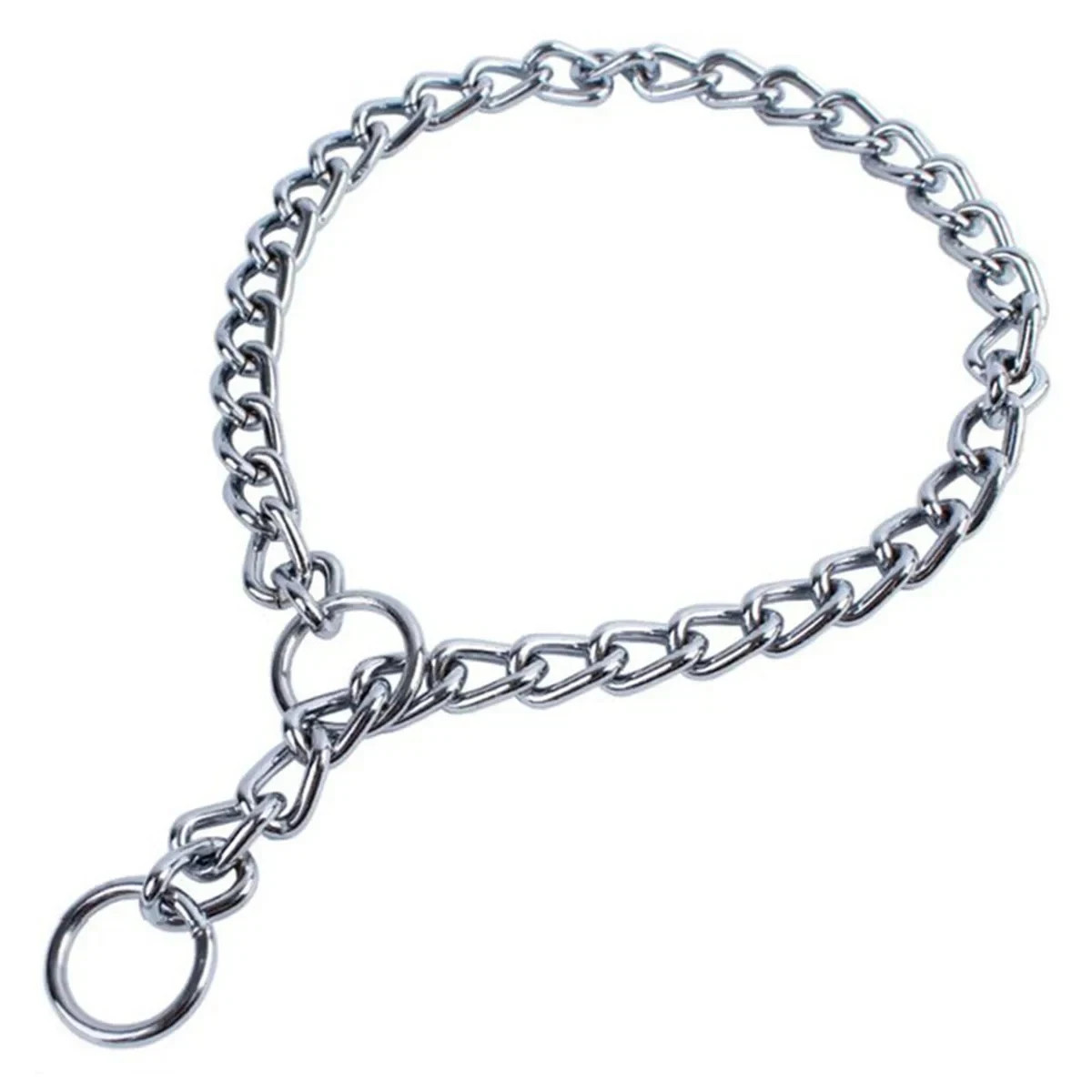 Pet P Snake Chain Collar Dog Choke Collar Stainless Steel Ship Chain for Dogs Ad