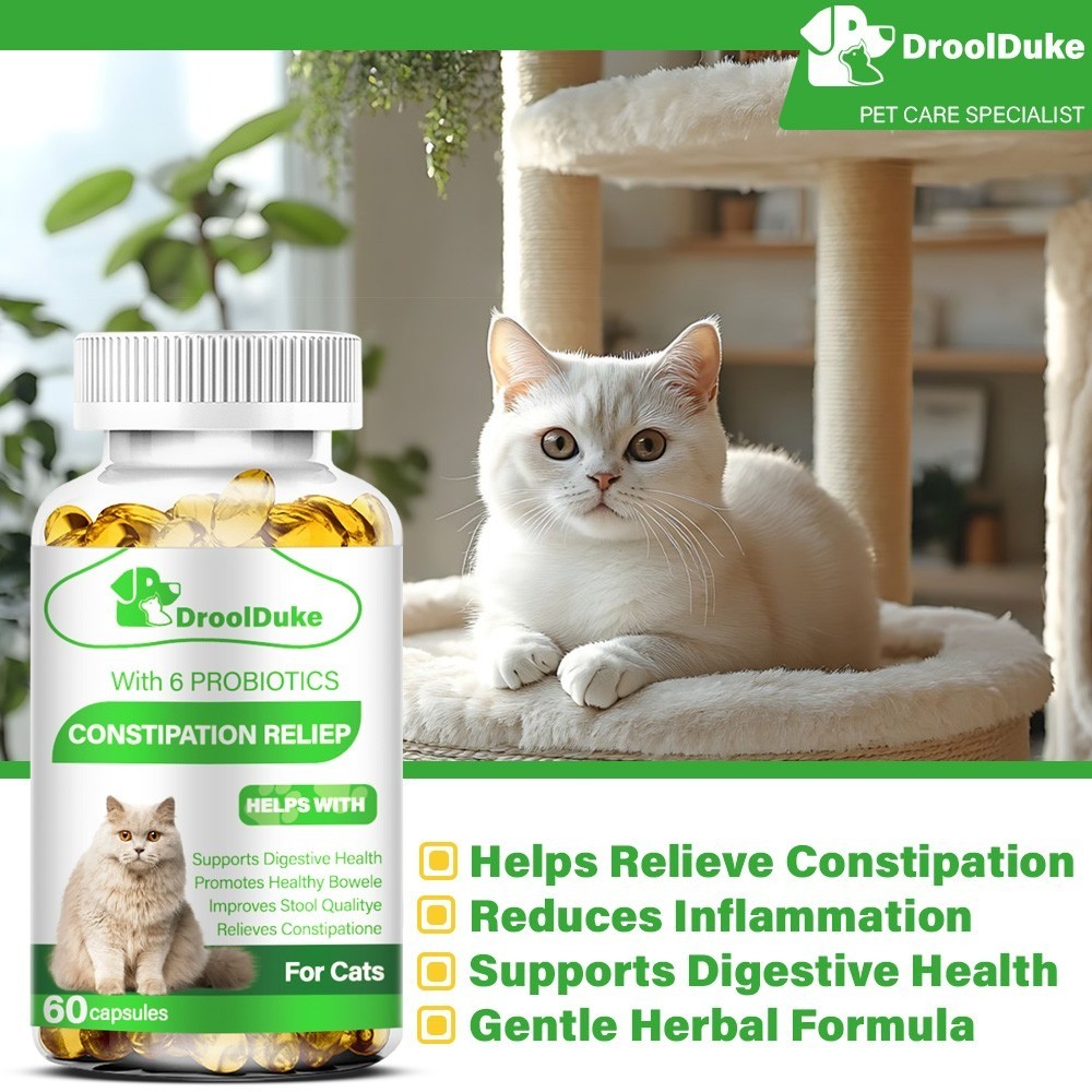 4 bottles of Cat Comfort Defecation Expert – Gut Health Guardian Capsules 4*60pc