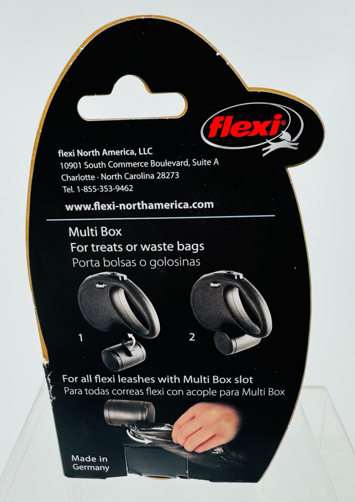 FLEXI Multi Box Add on for FLEXI Retractable Leashes, Poop Bag or Treat Holder