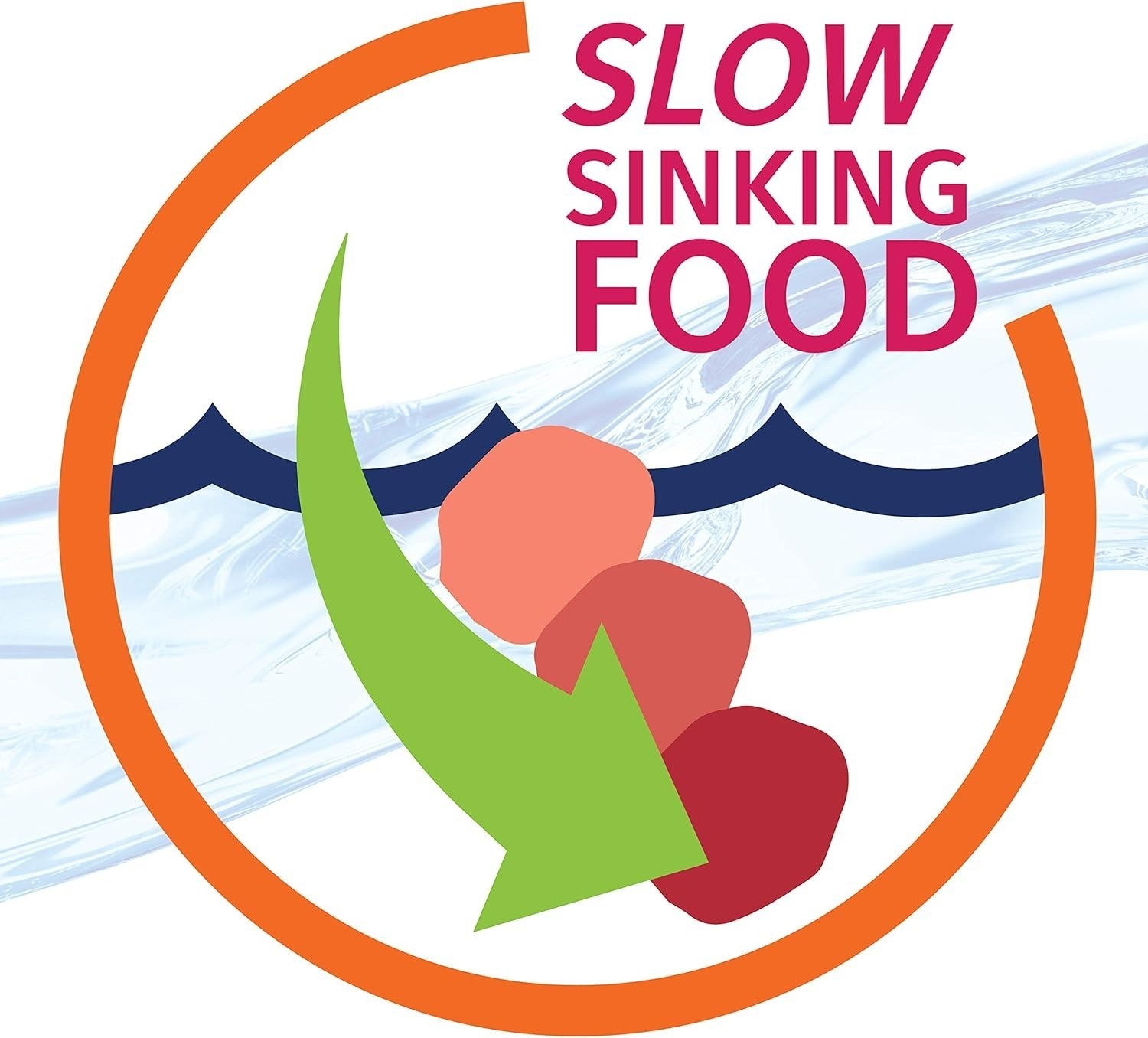 Goldfish Fish Food Slow Sinking Granules, 5.8 Ounce, 100106053, US Stock