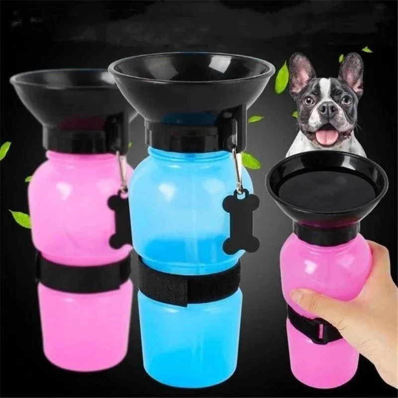 Portable Dog Water Bottle, Drinking Cup for Walking Pets, Water Feeder Dog & Cat