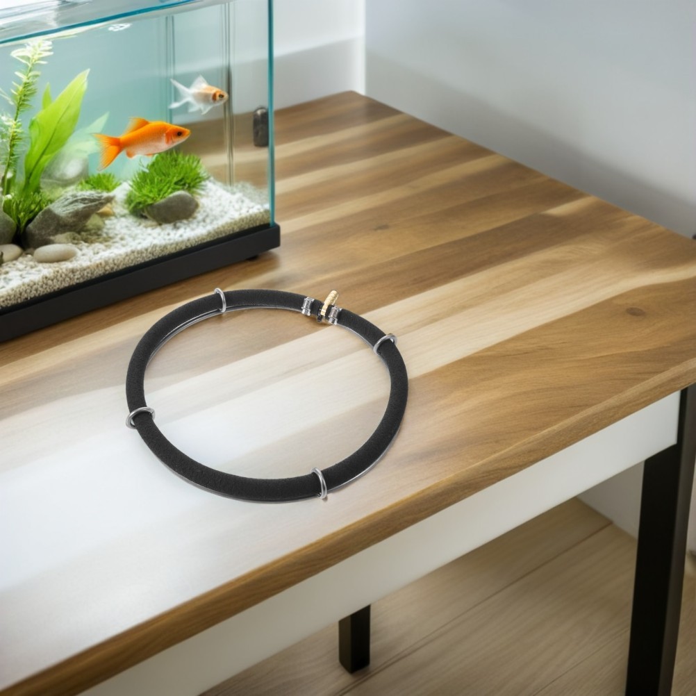 Aquarium Round Air Bubble Diffuser – 26.5cm/10.4in Stainless Steel Pond Bubble