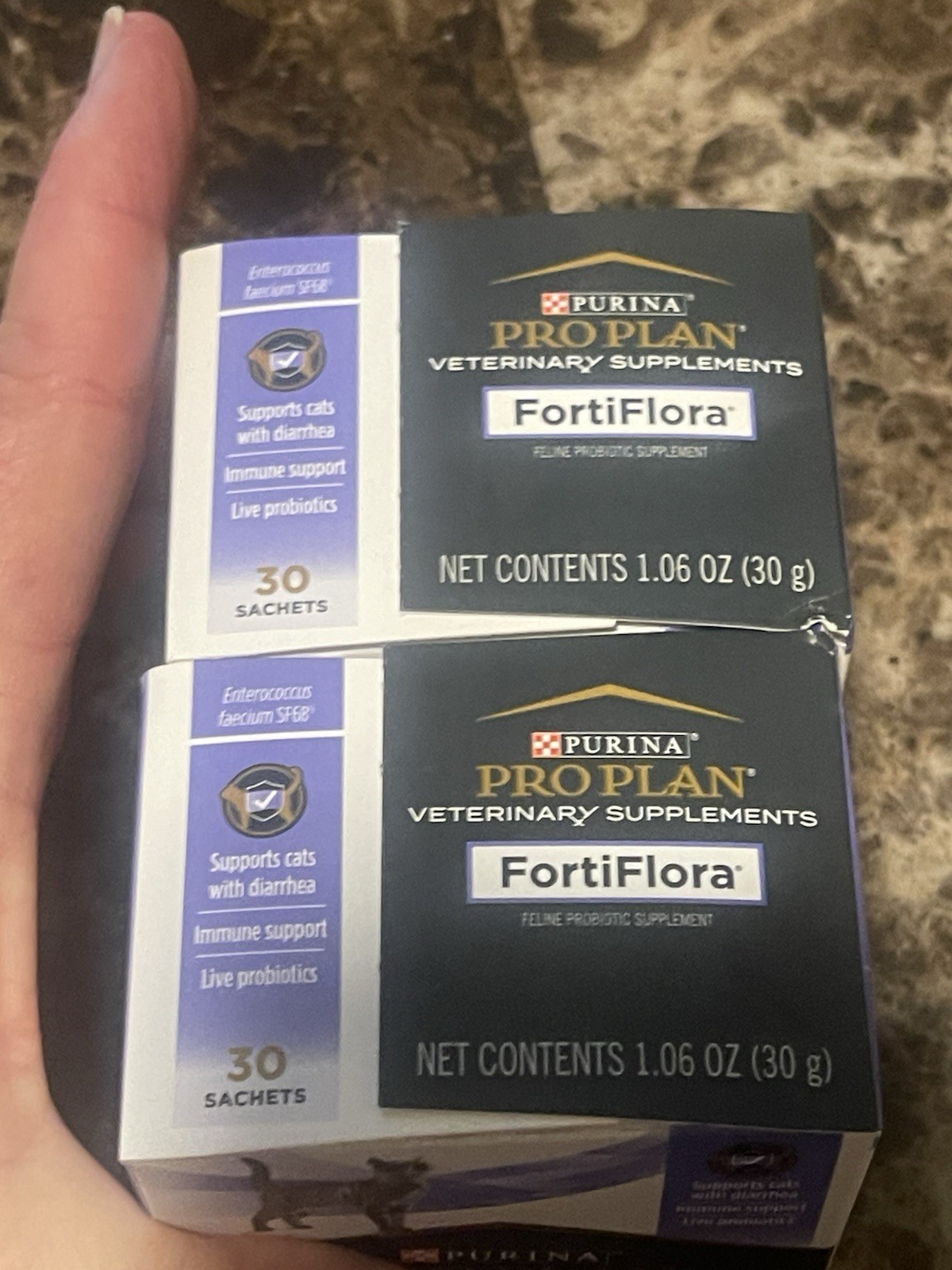 2 Purina FortiFlora Pro Plan Veterinary Probiotic CAT Supplement – 60 Sachets