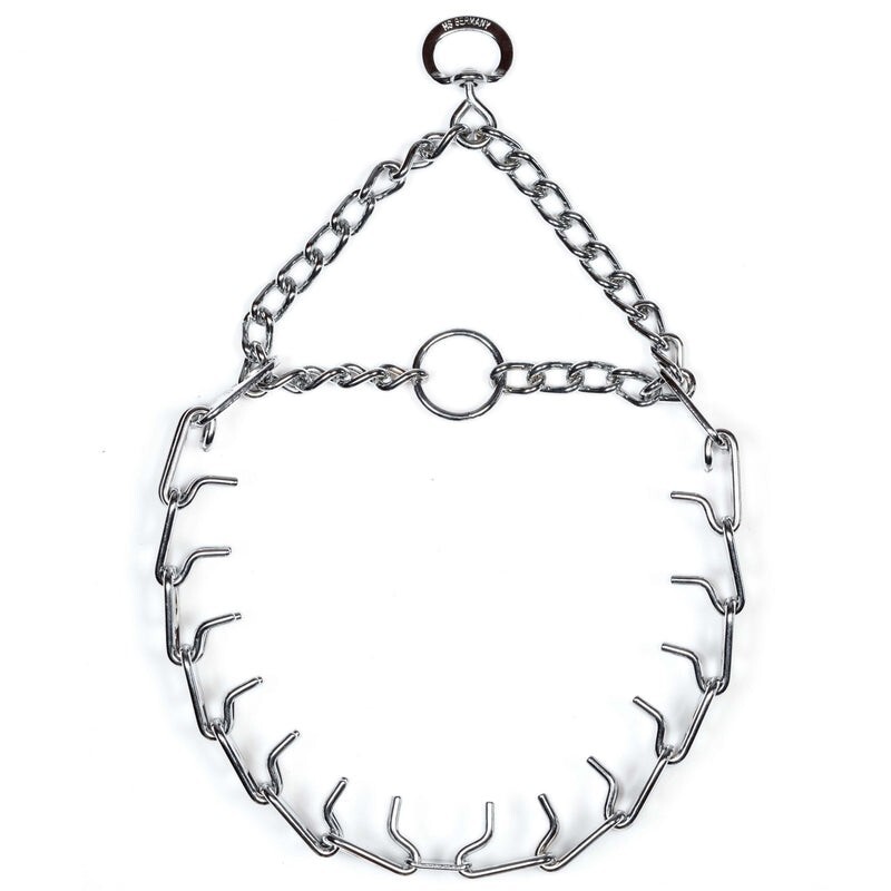 USED-Herm Sprenger Prong Dog Training Collar Swivel Ring 20″x3mm – Short Link