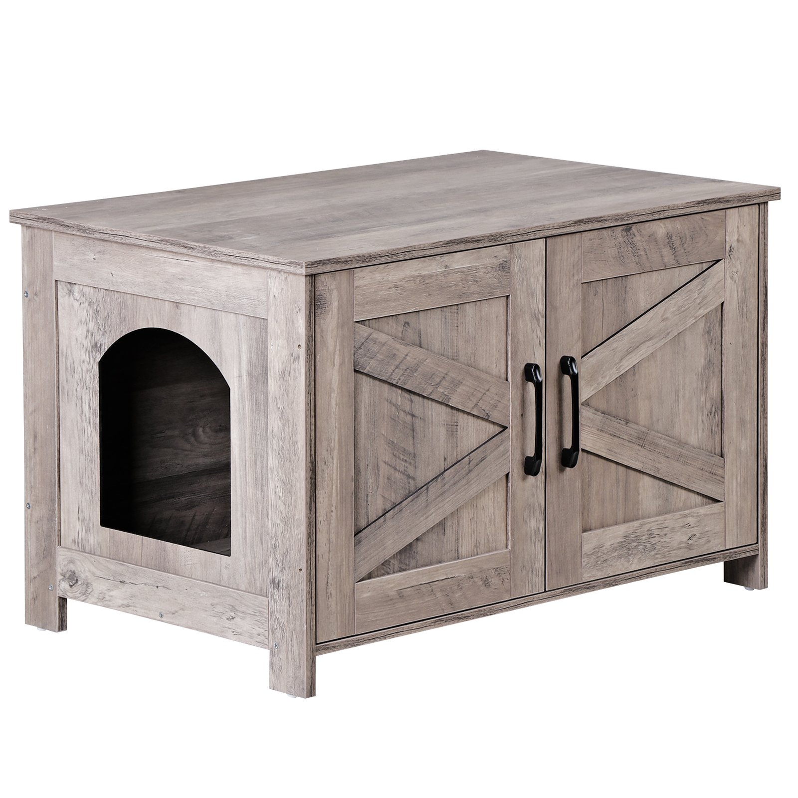 Litter Box Enclosure Cat Litter Box Furniture Hidden Wooden Cat Washroom Indoor