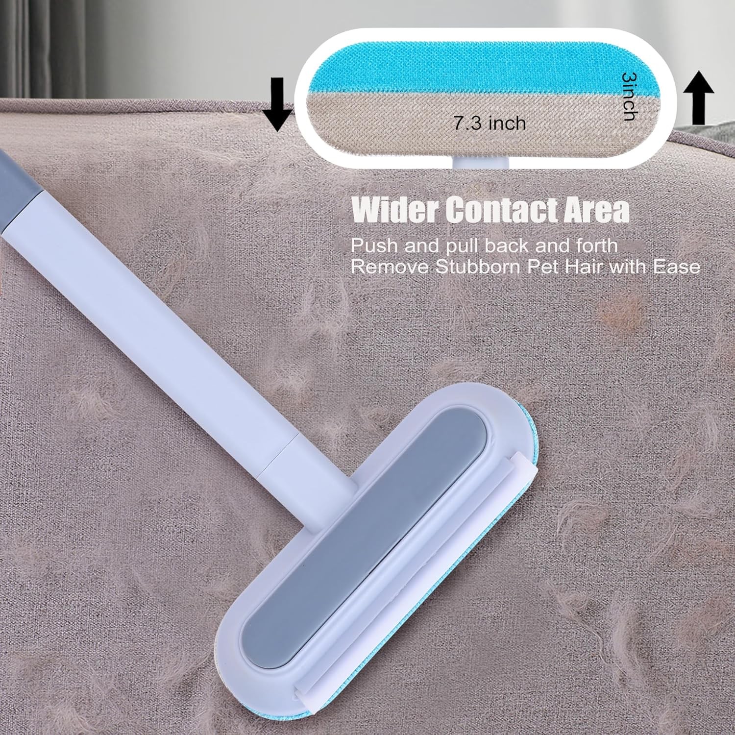 17.3 Inch Reusable Pet Hair Remover Lint Brush
