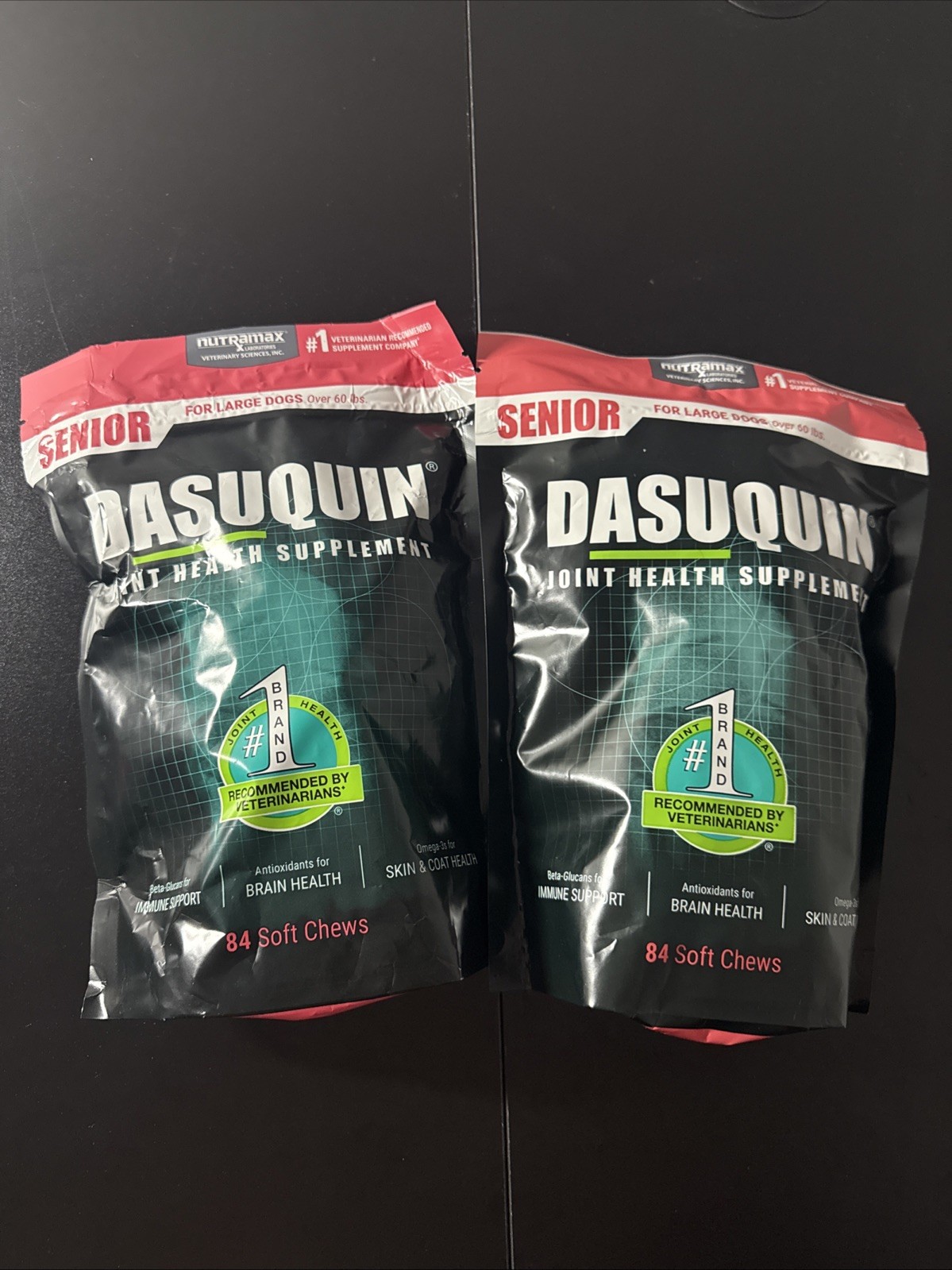 Dasuquin Joint Health Senior Large Dogs – 84 Chews X 2 BAGS