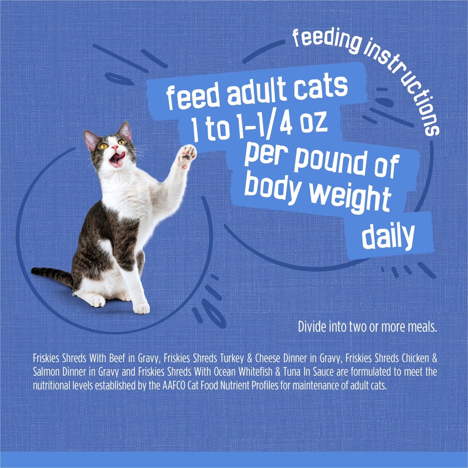 Purina Friskies Shreds Gravy Variety Pack, Wet Cat Food, 5.5 oz Cans, 48 cans