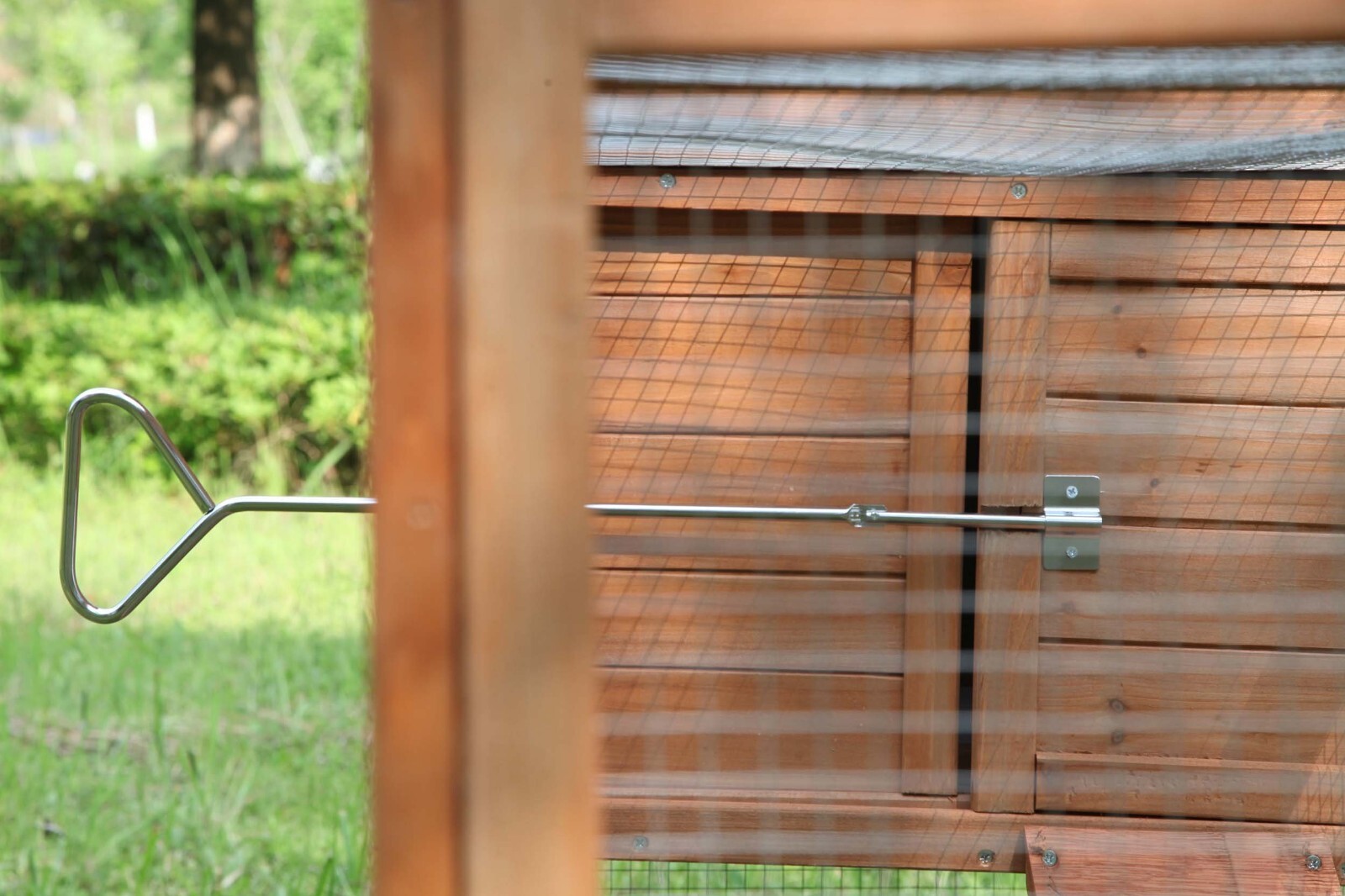 Outdoor 80“ Wooden Chicken Coop Nest Box Hen House Poultry Pet Hutch Garden