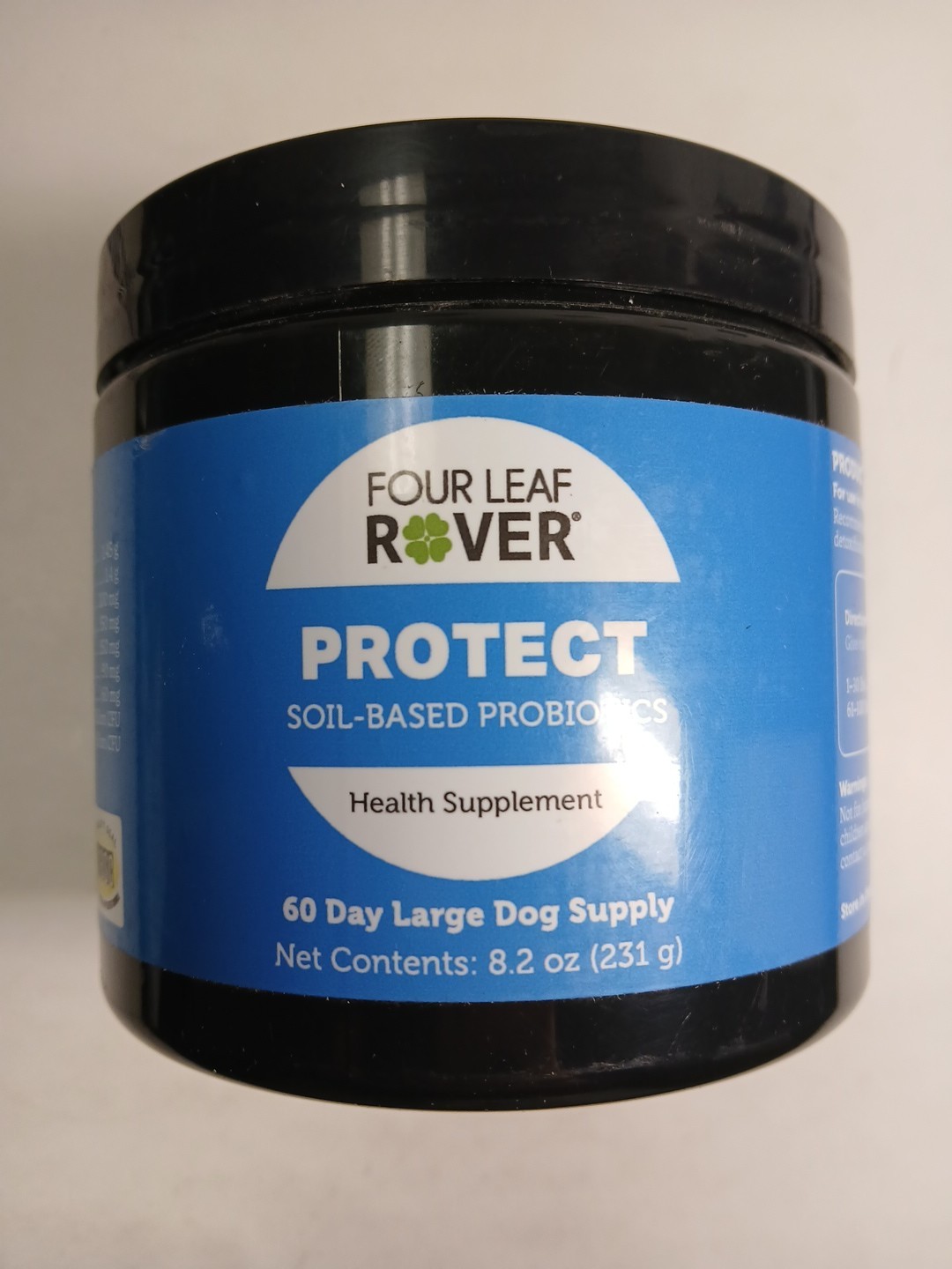 Four Leaf Rover Protect Probiotics Dogs Natural Prebiotics Gut Health Exp 1/2027