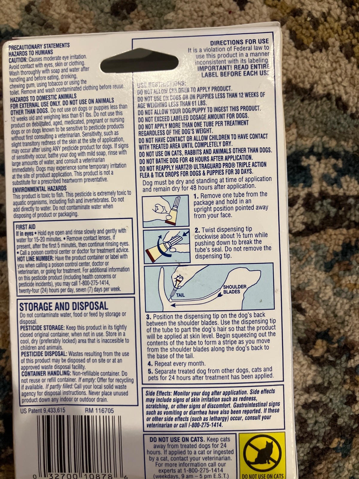Hartz Ultra Guard PRO Flea & Tick Drops 61-150 3 Month Supply-Dog Lovers