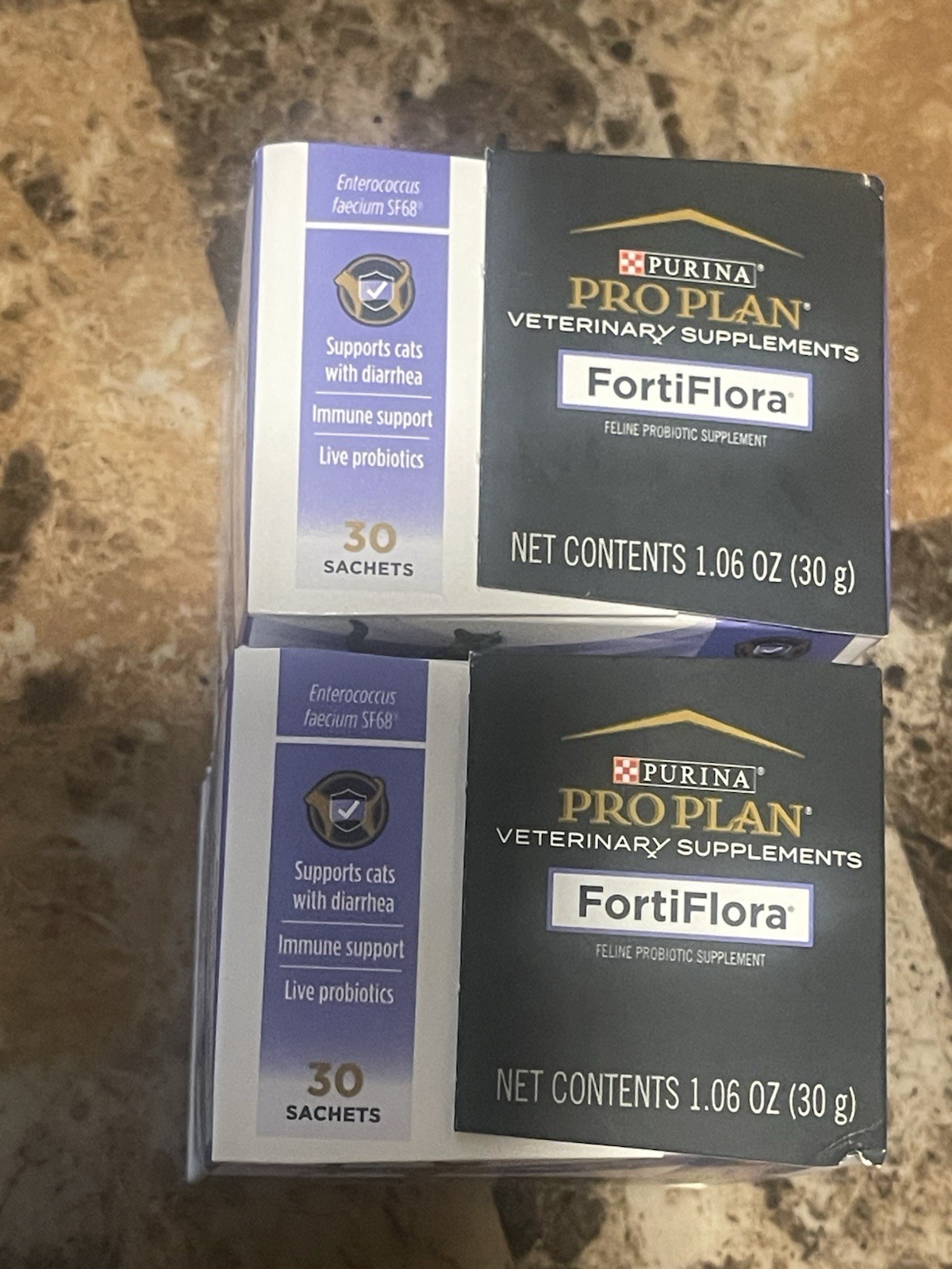 2 Purina FortiFlora Pro Plan Veterinary Probiotic CAT Supplement – 60 Sachets