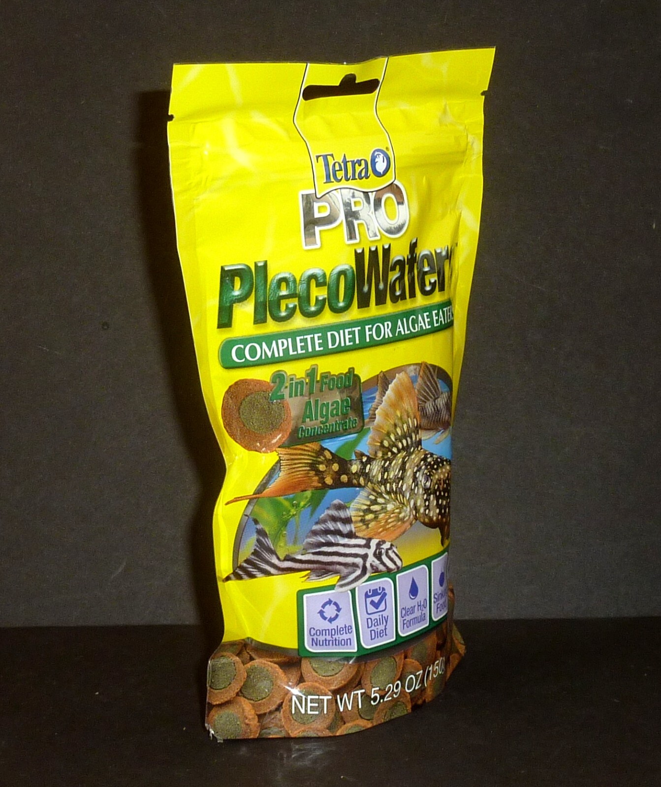 Tetra PRO Pleco Wafers for Algae Eaters, 5.29-Ounce BB: 01/2026 FREE SHIPPING!!