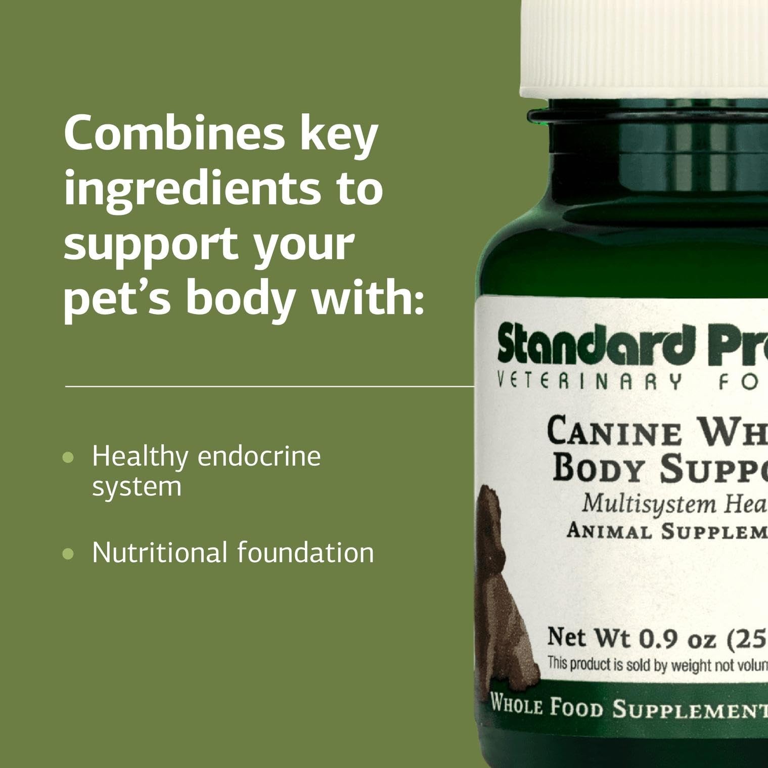 Standard Process Inc. Whole Body Multisystem Support Supplement for Canines …