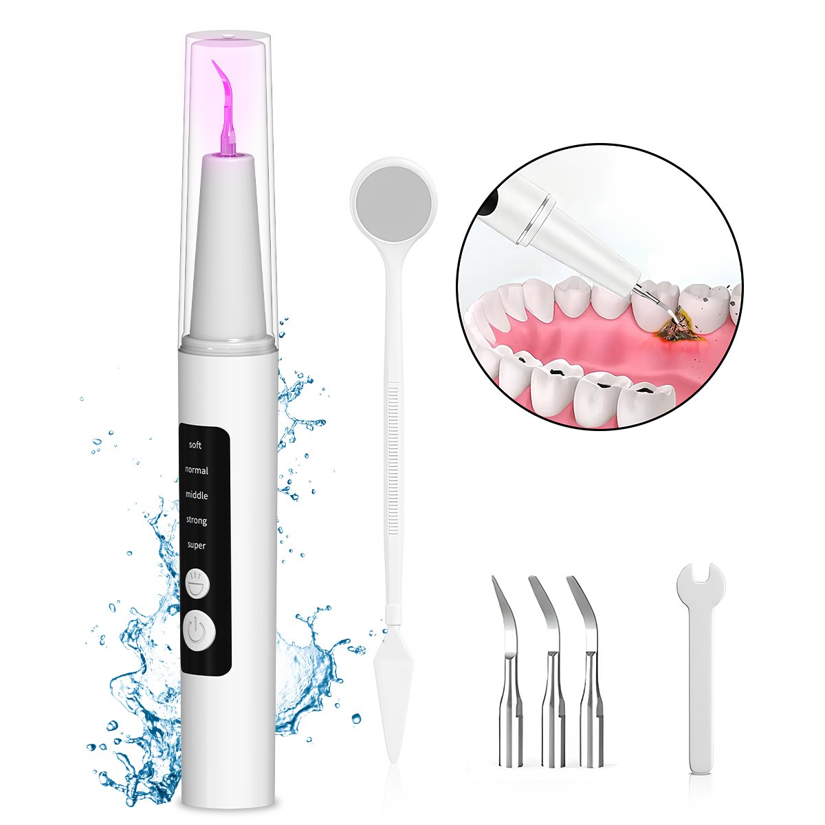 Dog Plaque and Tartar Remover, Dog Teeth Cleaning Kit, Pet Teeth Cleaning Tools