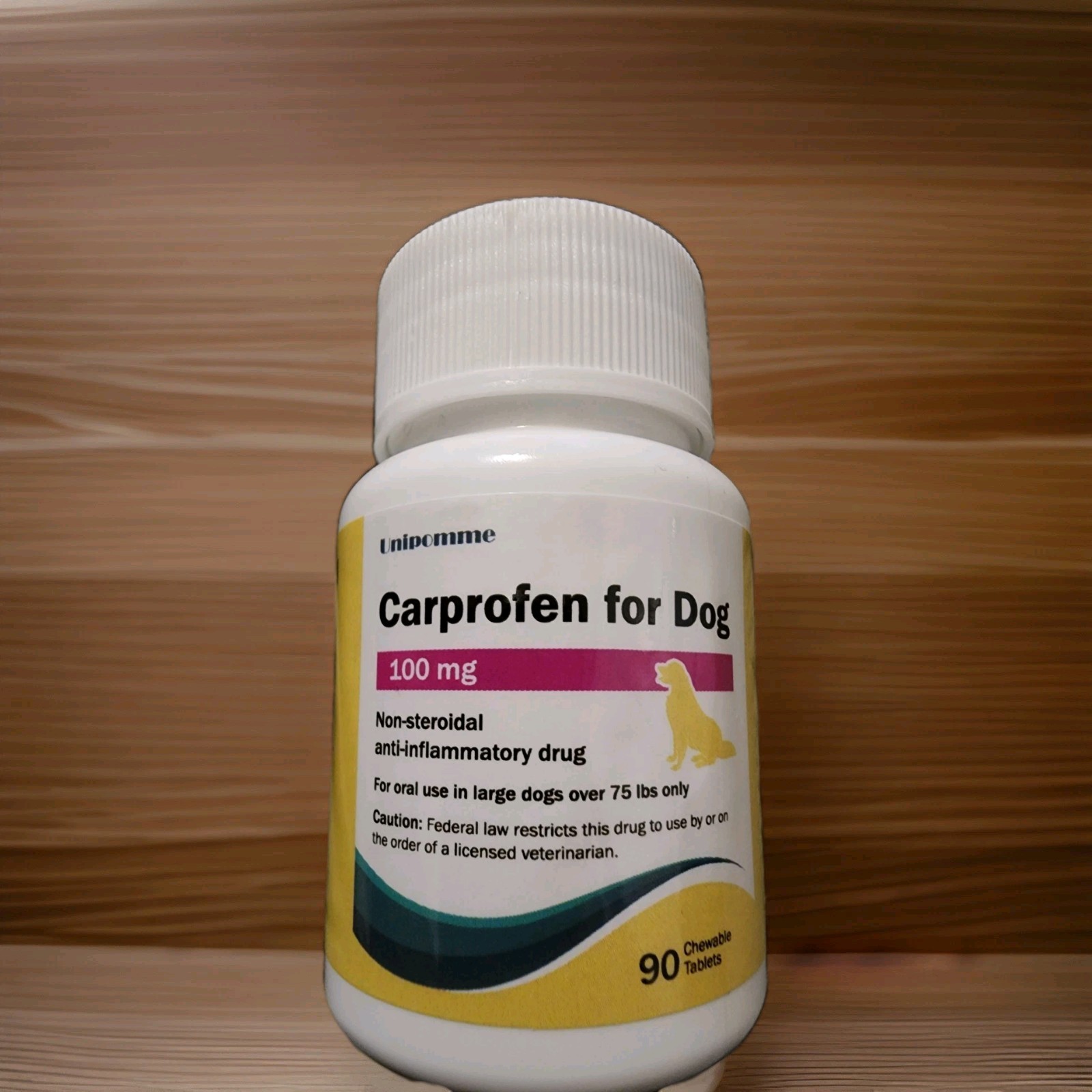 Pain Relief For Dogs 100mg, 90 Chewable Tablets