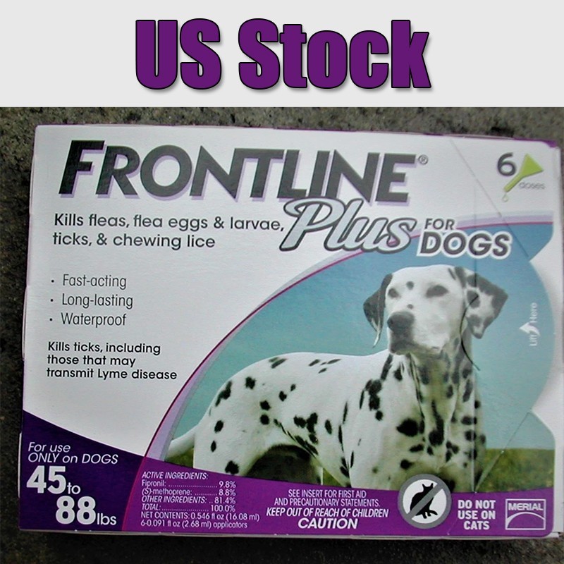 FR0NTLINE PLUS For Dogs 6 Doses -FREE SHIPPING -Exp 04/2028 (EPA Approved)
