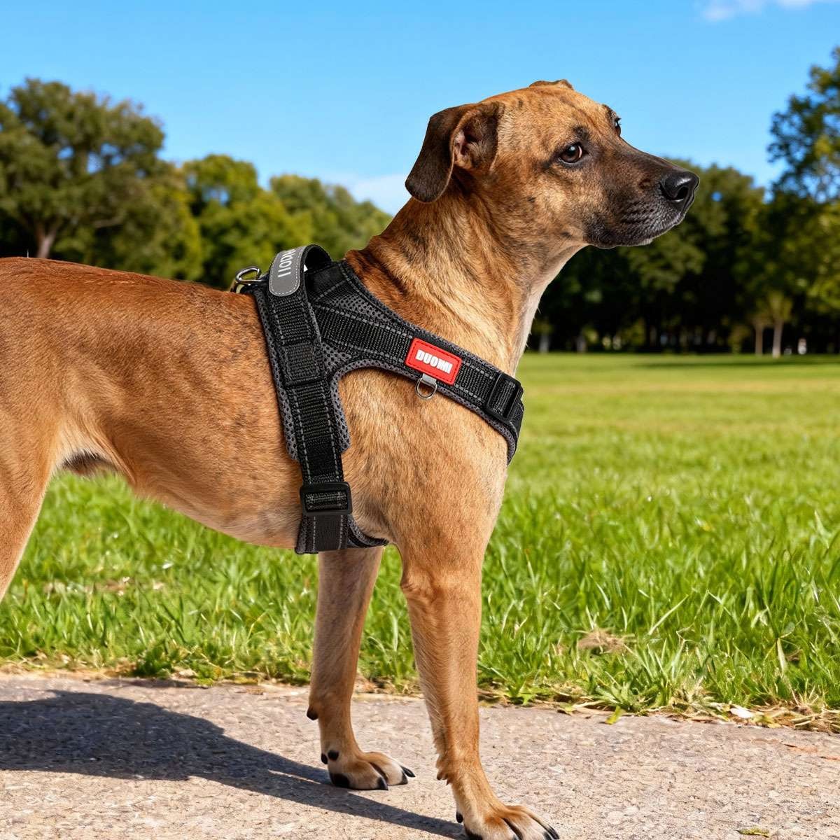 Dog Pet Vest Harness No Pull w Handle Adjustable Control Reflective S M Large XL