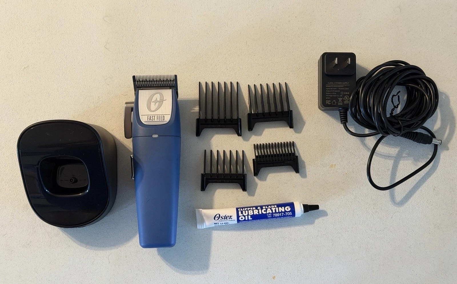 Oster Professional Fast Feed Cordless Pet Clippers – Blue