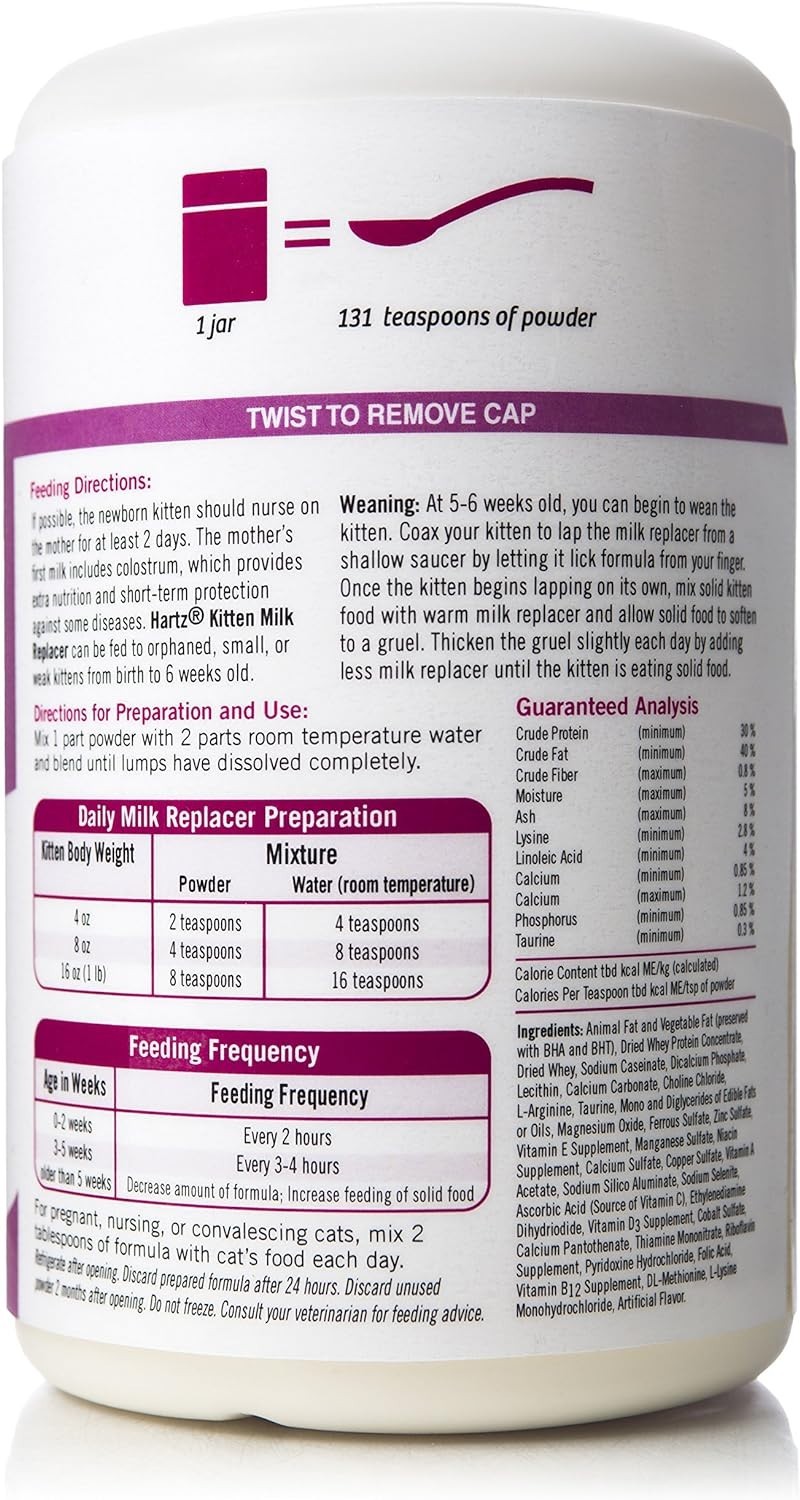 Kitten Milk Replacer Powder – Easy Feeding for Kittens & Nursing Cats